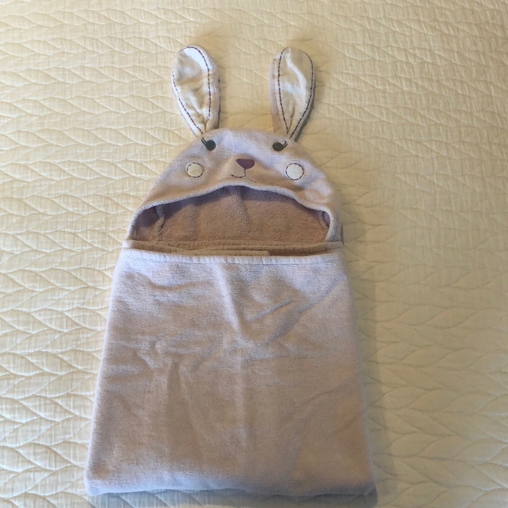 Pottery Barn Kids Bunny Hooded Towel